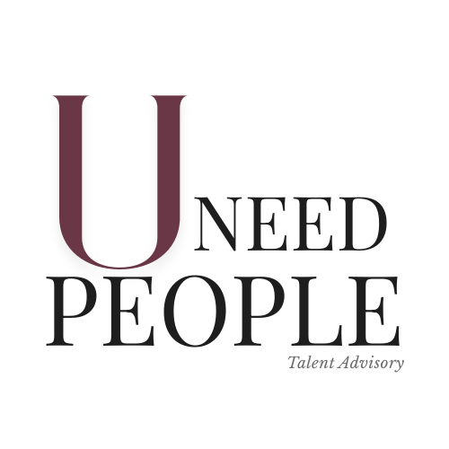 Símbolo U NEED PEOPLE decorativo